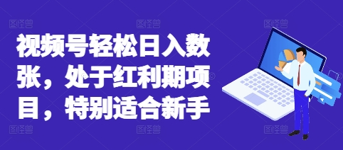 视频号轻松日入数张,处于红利期项目,特别适合新手-14号网创